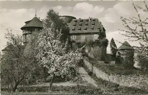 Trendelburg - Burghotel - Foto-AK - Verlag Valtingojer Hofgeismar gel. 1960