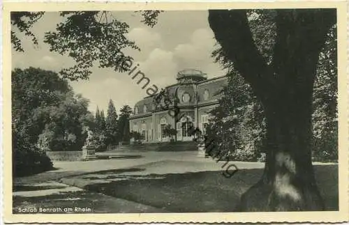 Benrath - Schloss - Verlag Groos Benrath gel. 1960