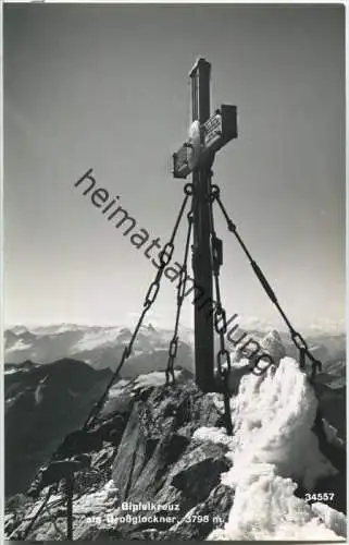 Gipfelkreuz am Grossglockner - Foto-AK