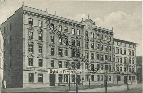 Dittersbach bei Waldenburg - Walbrzych Glowny - Hotel Försterhaus - Verlag Paul Arlt Ober-Waldenburg gel. 1929