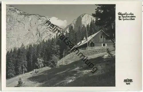 8993 Grundlsee - Schweiberalm - Foto-AK