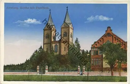 Koblenz-Arenberg - Kirche mit Pfarrhaus