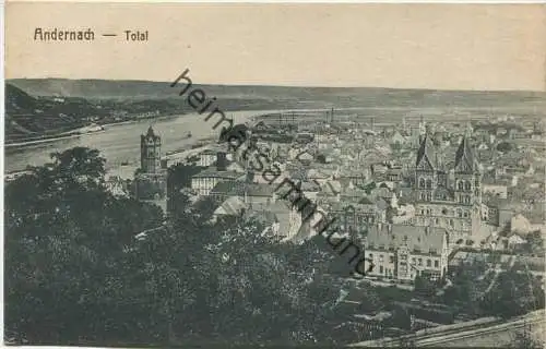 Andernach - Total - Verlag Fabian & Co Breslau gel. 1925