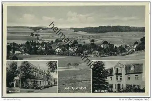 Bogatynia - Opolno Zdroj - Bad Oppelsdorf - Ansicht - Annenbad - Josefsbad