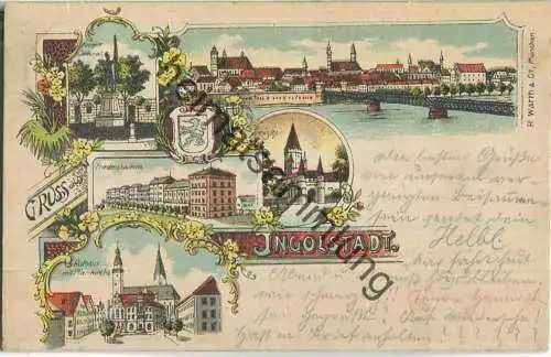 Ingolstadt - Friedrichskaserne - Verlag R. Warth & Co München