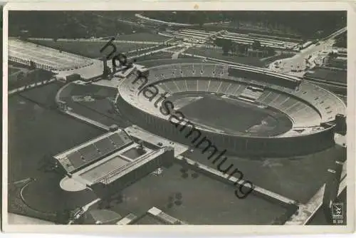 Berlin - Reichssportfeld - Foto-Ansichtskarte - Verlag Klinke & Co Berlin