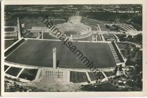 Berlin - Reichssportfeld - Foto-Ansichtskarte - Verlag Klinke & Co Berlin