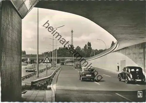 Berlin - Stadtautobahn - Foto-Ansichtskarte - Verlag Klinke & Co. Berlin