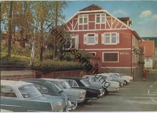 Neckargemünd-Waldhilsbach - Gasthof Rössl - Familie Hauck-Gaul - Autos - Verlag Glogner & Sohn Neckargemünd