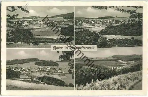 Hardt - Bad Marienberg - Posthilfstelle - Verlag Foto Königsmann-Röder Marienberg