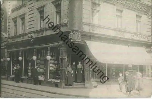 Hagen - Herrmanns & Froitzheim Nachf. W. Karhoff - Hut und Krawattengeschäft - Elberfelderstrasse 2 - Foto-Ansichtskarte