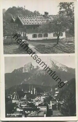 Berchtesgaden - Foto-Ansichtskarte - Verlag Foto-Karsten München