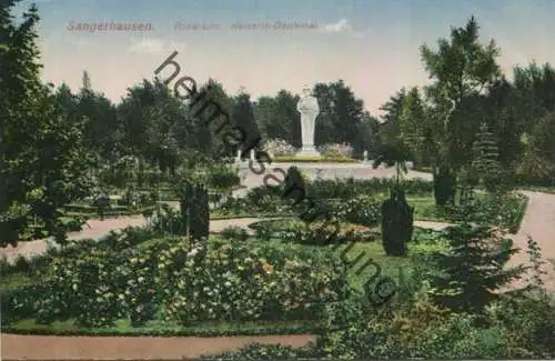 Sangerhausen - Rosarium - Kaiserin-Denkmal - Verlag Ottmar Zieher München