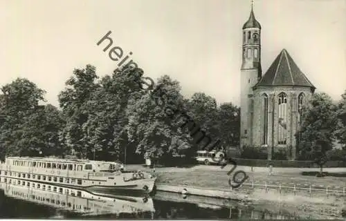 Brandenburg-Havel - An der Johanniskirche - Foto-AK - Verlag H. Sander KG Berlin 1967