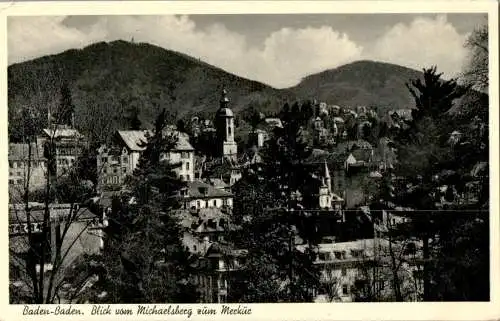 baden-baden/schwarzwald, blick vom michaelsberg zum merkur (Nr. 9149)