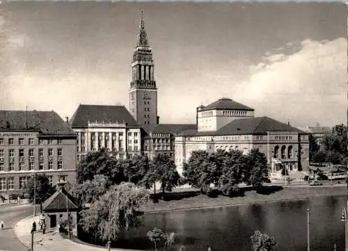 kiel, rathaus und stadttheater (Nr. 10827)