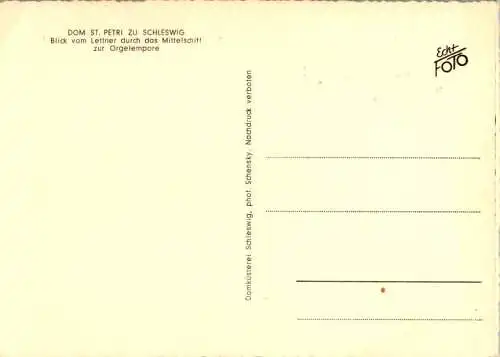 dom st. petri zu schleswig (Nr. 15899)