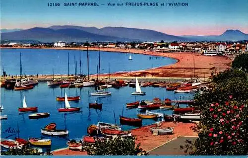 saint-raphael, vue sur frejus-plage (Nr. 17430)