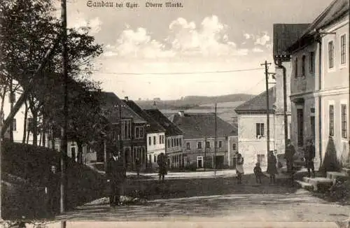 sandau bei eger, oberer markt (Nr. 17530)