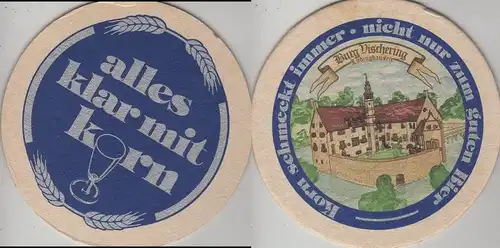 Bierdeckel rund - Korn - alles klar