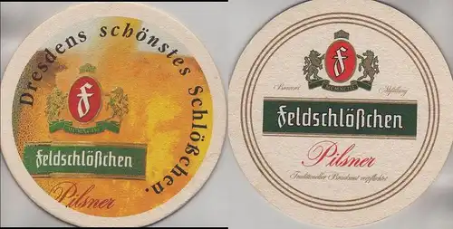 Bierdeckel rund - Feldschlößchen