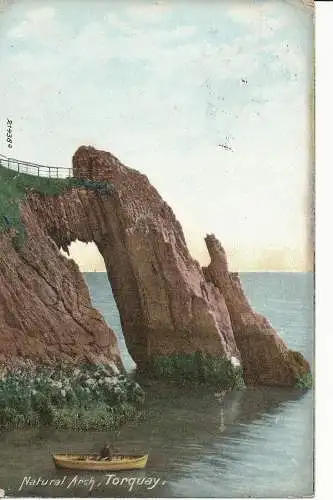 PC21144 natürlicher Bogen. Torquay. Frith. 1906