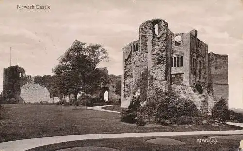 PC47959 Newark Castle. Valentinstag. Nr. 22463. 1917