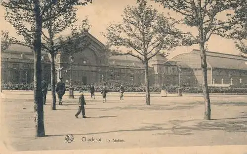 PC49505 Charleroi. Die Station. 1923. B. Hopkins