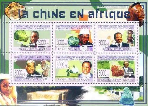 Chinesische Präsenz in Afrika 2008.