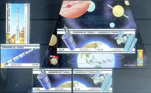 Raumfahrt und Kommunikation 2000.