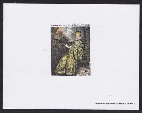 1973 FRANKREICH - Nr. 1765 Watteau postfrisch**