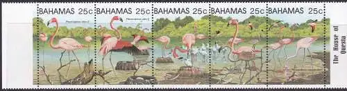 1982 Bahamas - Yvert Nr. 505/509 5 Werte im Streifen MNH/**