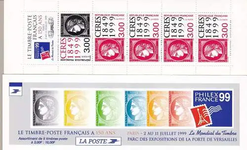 1999 FRANKREICH - Nr. 3189 Heft postfrisch/**