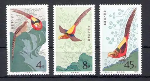 1979 China - Michel-Katalog Nr. 1475-77 - postfrisch**