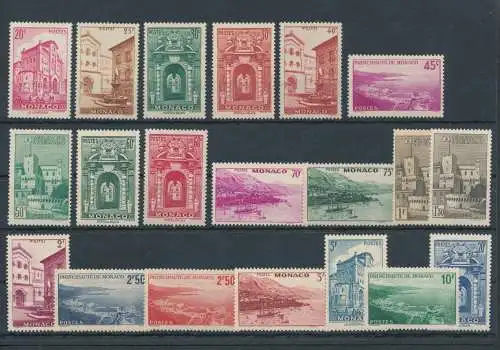 1939-41 München - Verschiedene Ansichten 20 Werte, Nr. 169/183 - postfrisch**