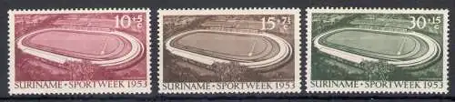 1953 Suriname - Semana Sportiva - Yvert Nr. 294/96 - postfrisch**