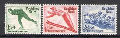 1935 Deutschland, Olympische Spiele - Yvert Bn. 559/61 - postfrisch**
