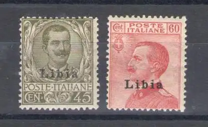 1917-18 Libyen, Michetti Nr. 18/19 - postfrisch**