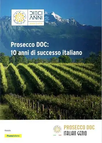 2019 Italien - Republik, Folder - Prosecco DOC Nr. 728 - postfrisch**