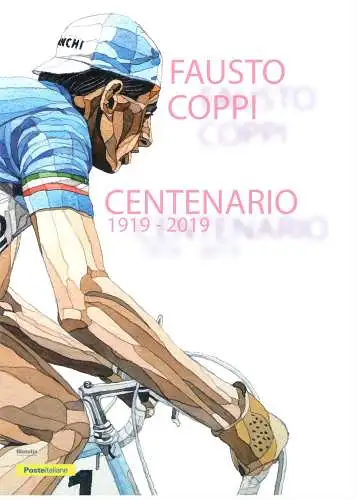 2019 Italien, Folder, Fausto Coppi Centennial Geburt Nr. 699 - postfrisch**