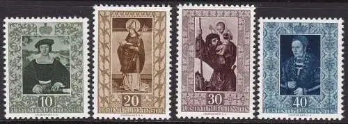 1953 Liechtenstein, Bilder - Nr. 273/276 - 4-Werte-Reihe - postfrisch**