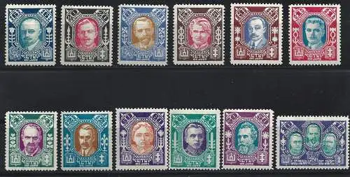 1922 Litauen - Nr. 117/128 - 12 Werte - MLH*