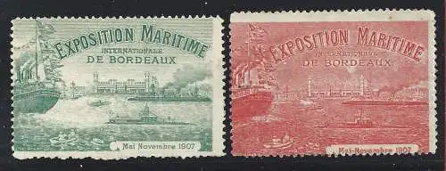 1907 FRANKREICH, Seemonesse Bordeaux (*) ohne Gummi