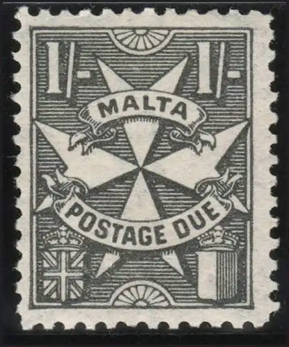 Malta 1925 Nr P19 Falz / Gummimängel / *