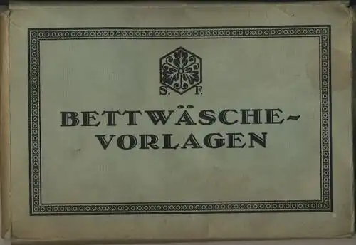 Bettwäsche-Vorlagen. 