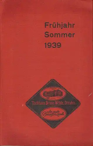 Konvolut Geschäftsverkehr und Preislisten Frühjahr / Sommer 1939. 