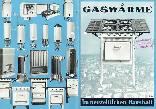 Gaswärme im neuzeitlichen Haushalt
 Prospekt Nr. 5000 VI. 35. 