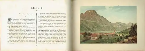 Alfred Brennwald: The Lake of the Four Cantons
 Picturesque Views. 