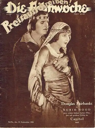 Filmwoche
 Heft 39/1926. 