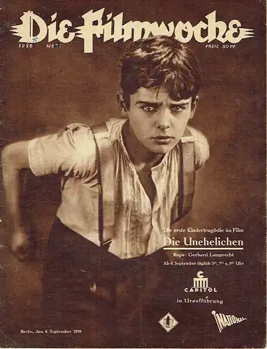 Filmwoche
 Heft 37/1926. 